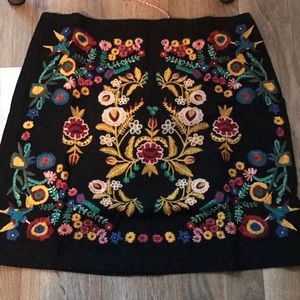 Flower Mini Skirt